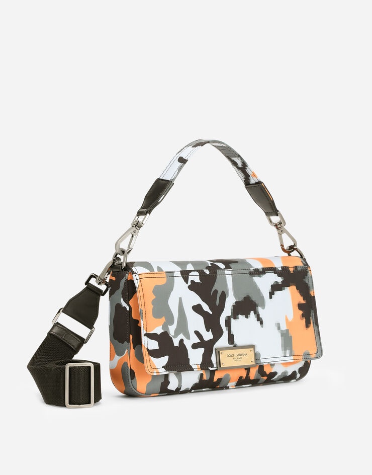 Camouflage nylon crossbody bag - 3