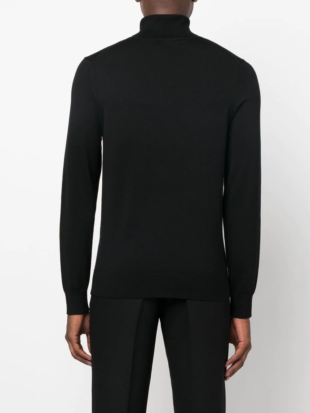 fine-knit roll neck jumper - 10