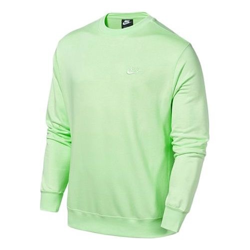 Nike Sportswear Club French Terry Sweatshirt Men Green  BV2667-376 - 1