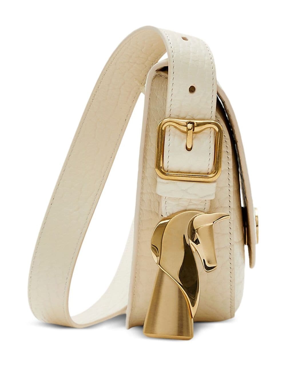 leather crossbody saddle bag - 3