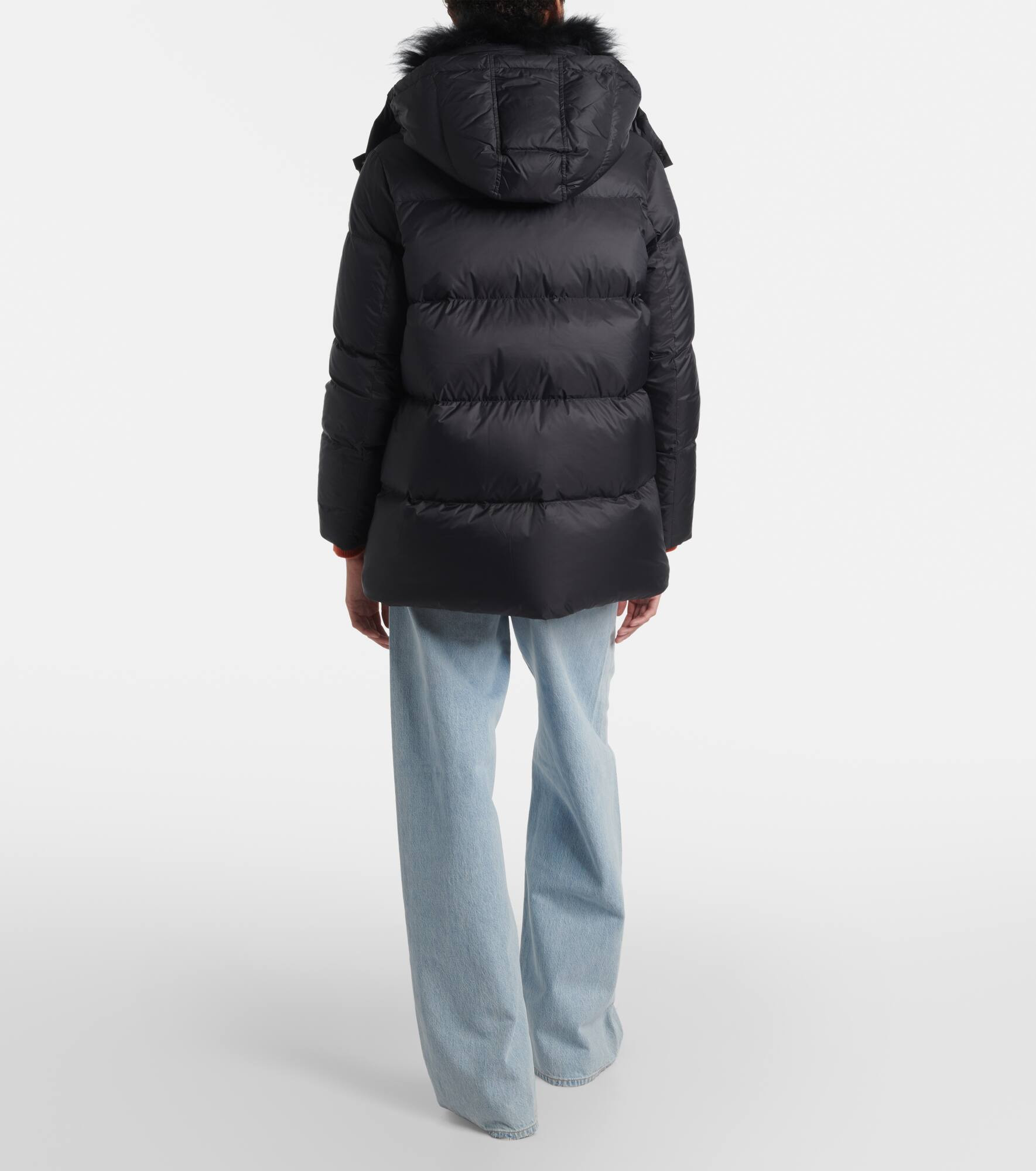 Quilted down jacket - 3