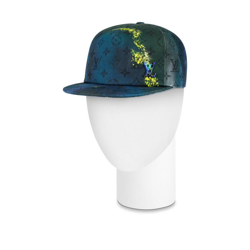 Monogram Tie And Dye Cap 4