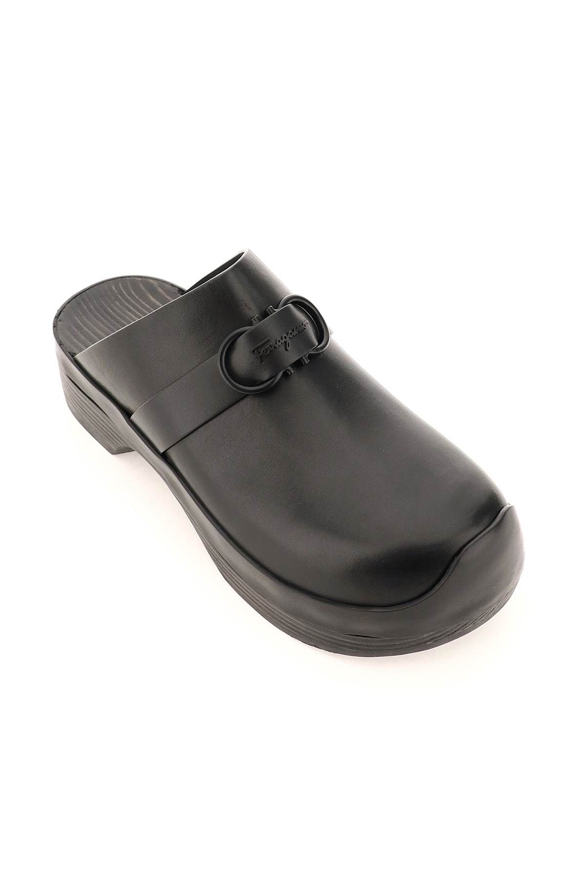 GANCINI LEATHER CLOG - 4