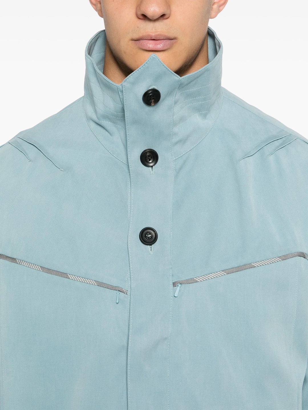 ohne k-dart jacket light teal 46