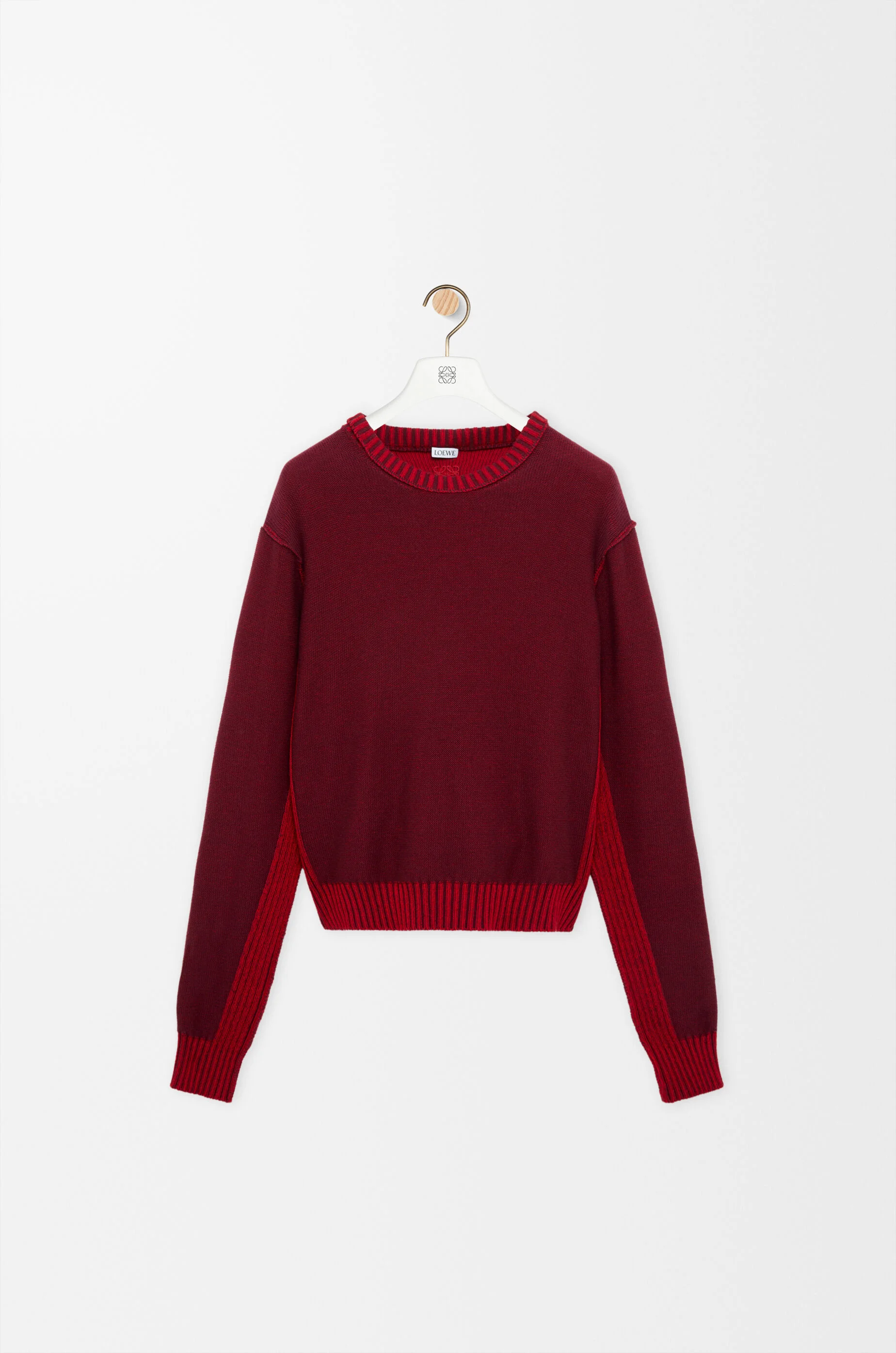 Sweater in cotton and wool - 1