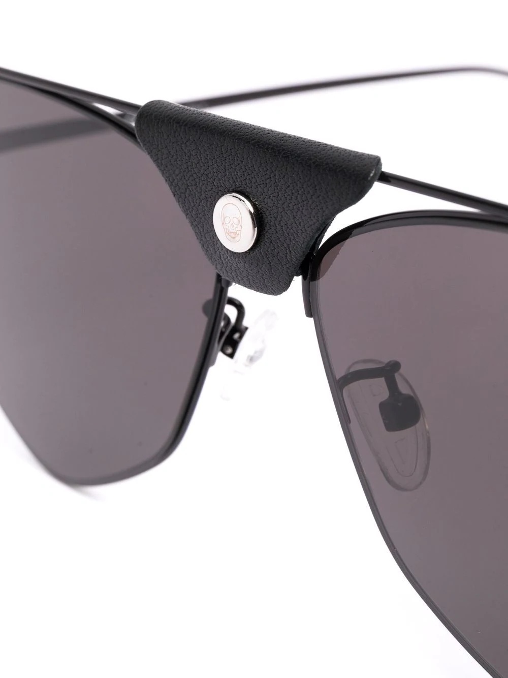 angular aviator sunglasses - 3