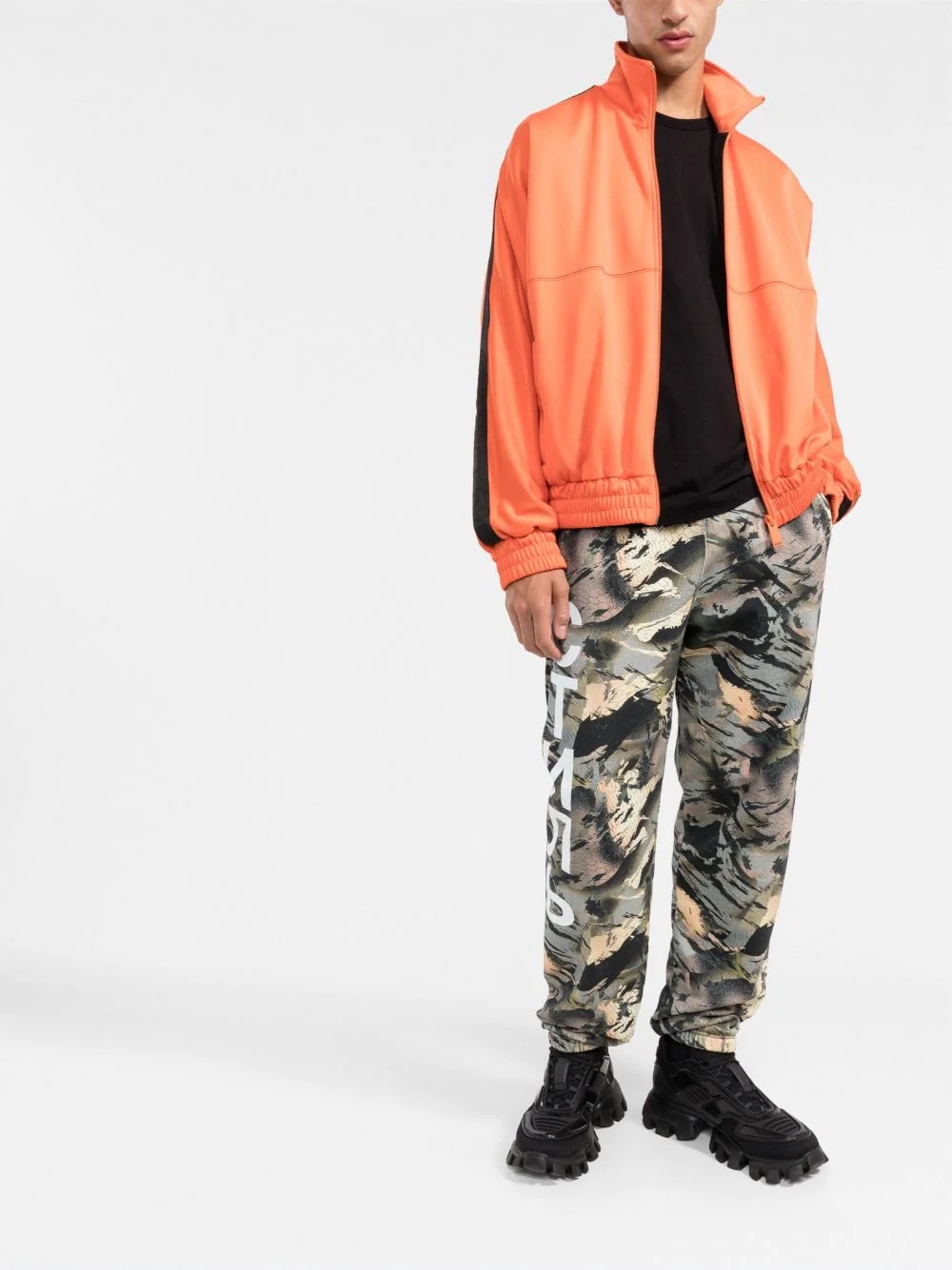 camouflage СТИЛЬ track pants - 2