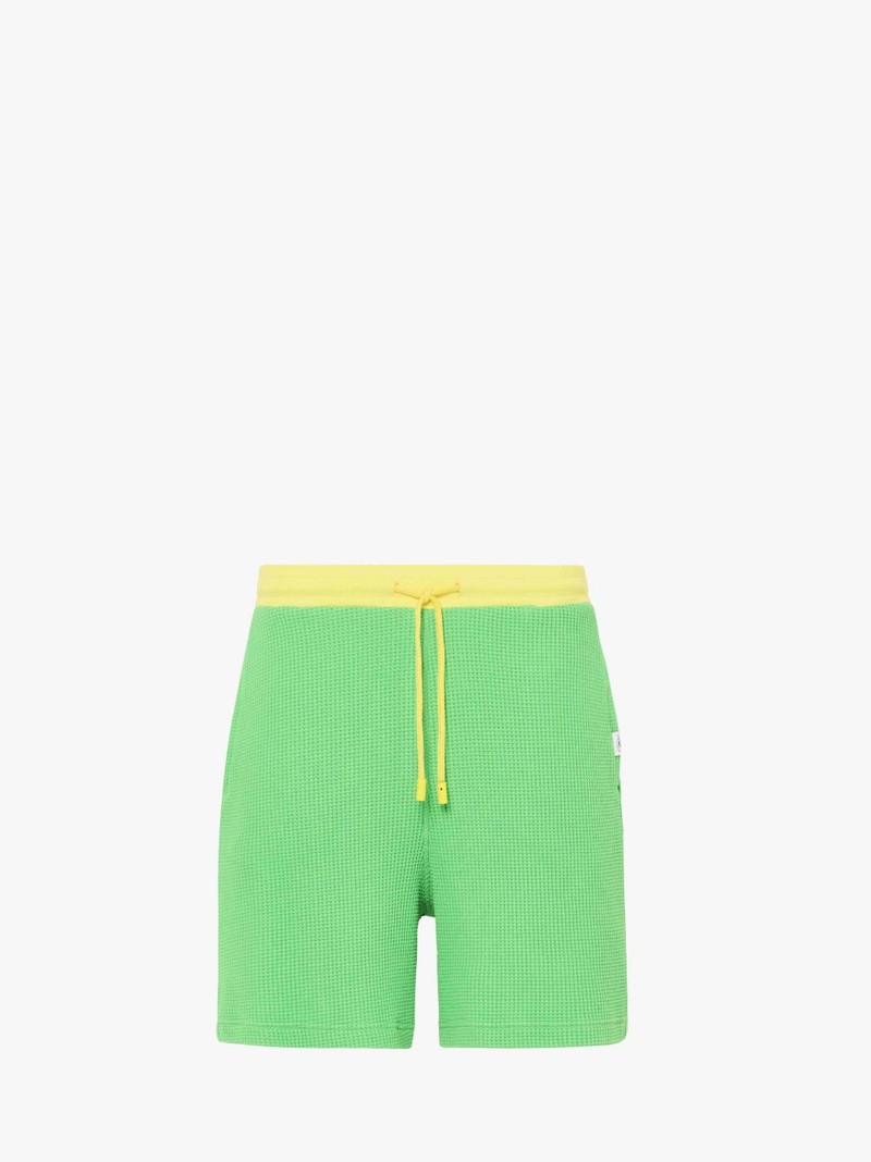 CONTRAST WAFFLE SHORTS 1