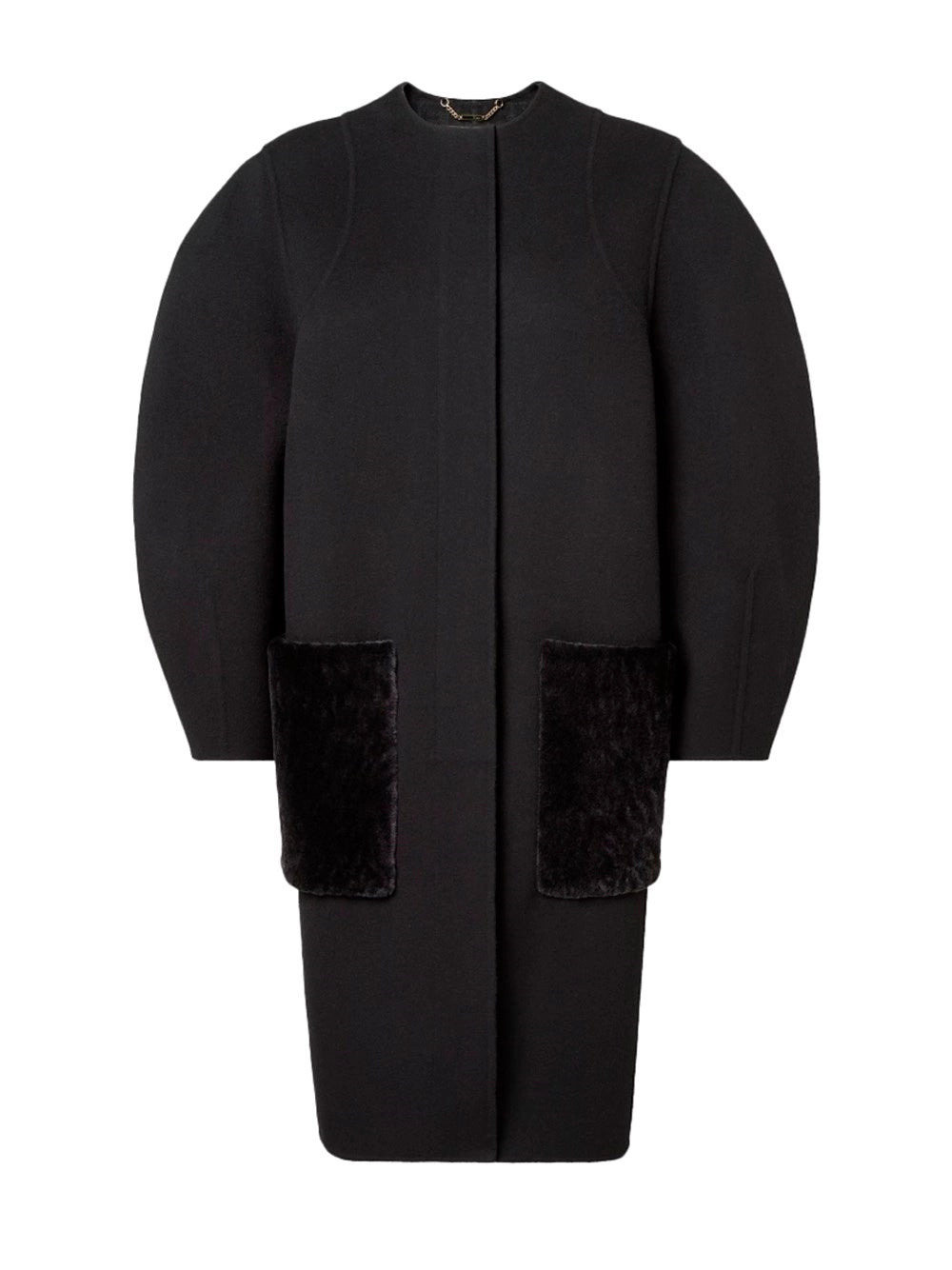 Fendi Women `Ff` Double Wool Overcoat - 1