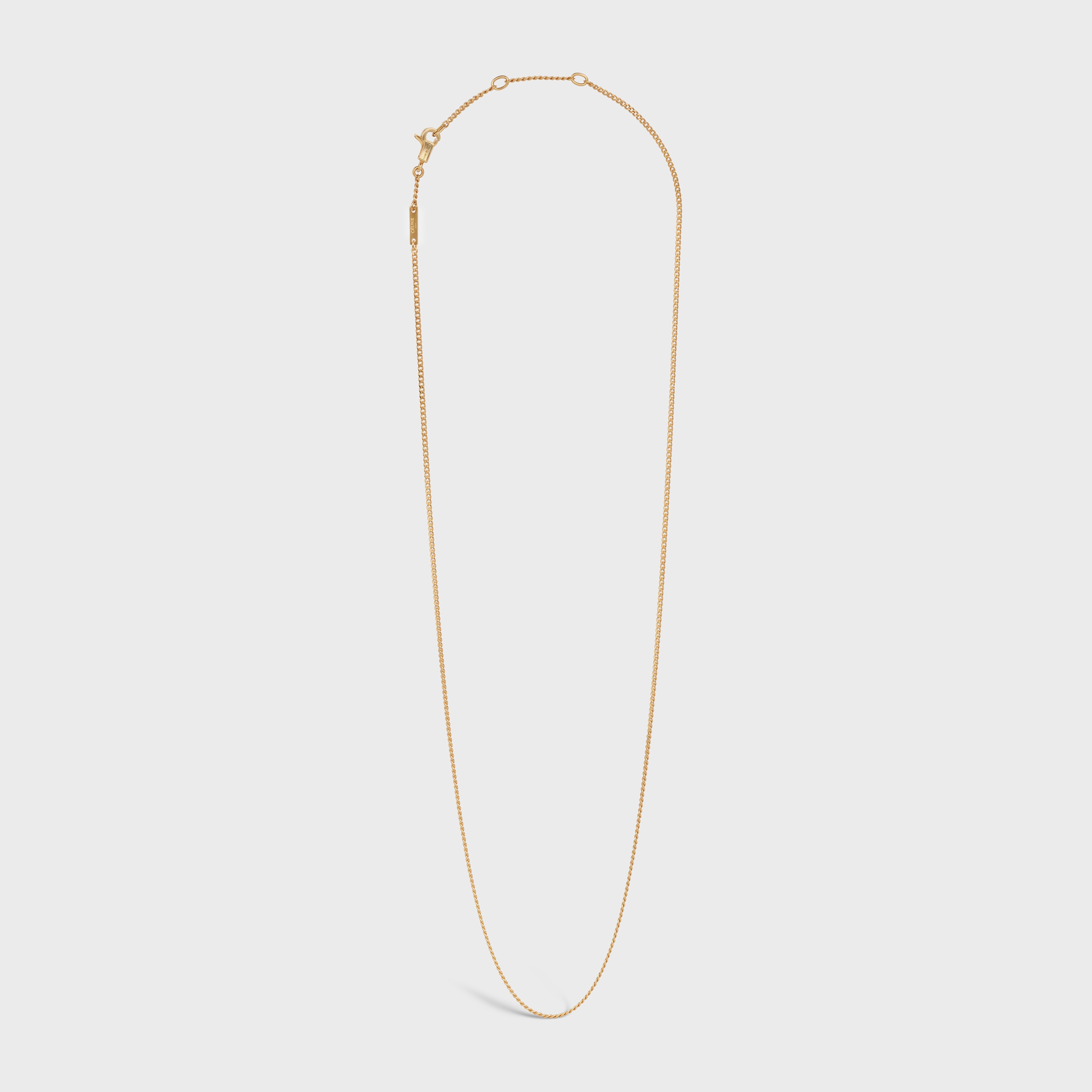 Celine Separables Short Chain in Brass with Gold Finish - 1