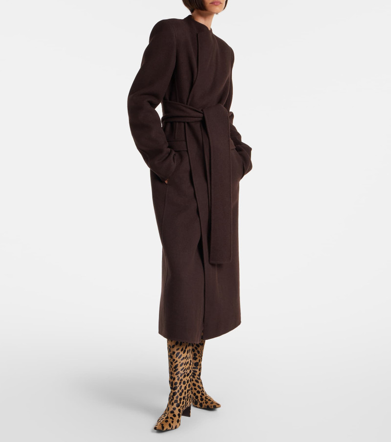 KHAITE Ona 55 calf hair knee-high boots outlook