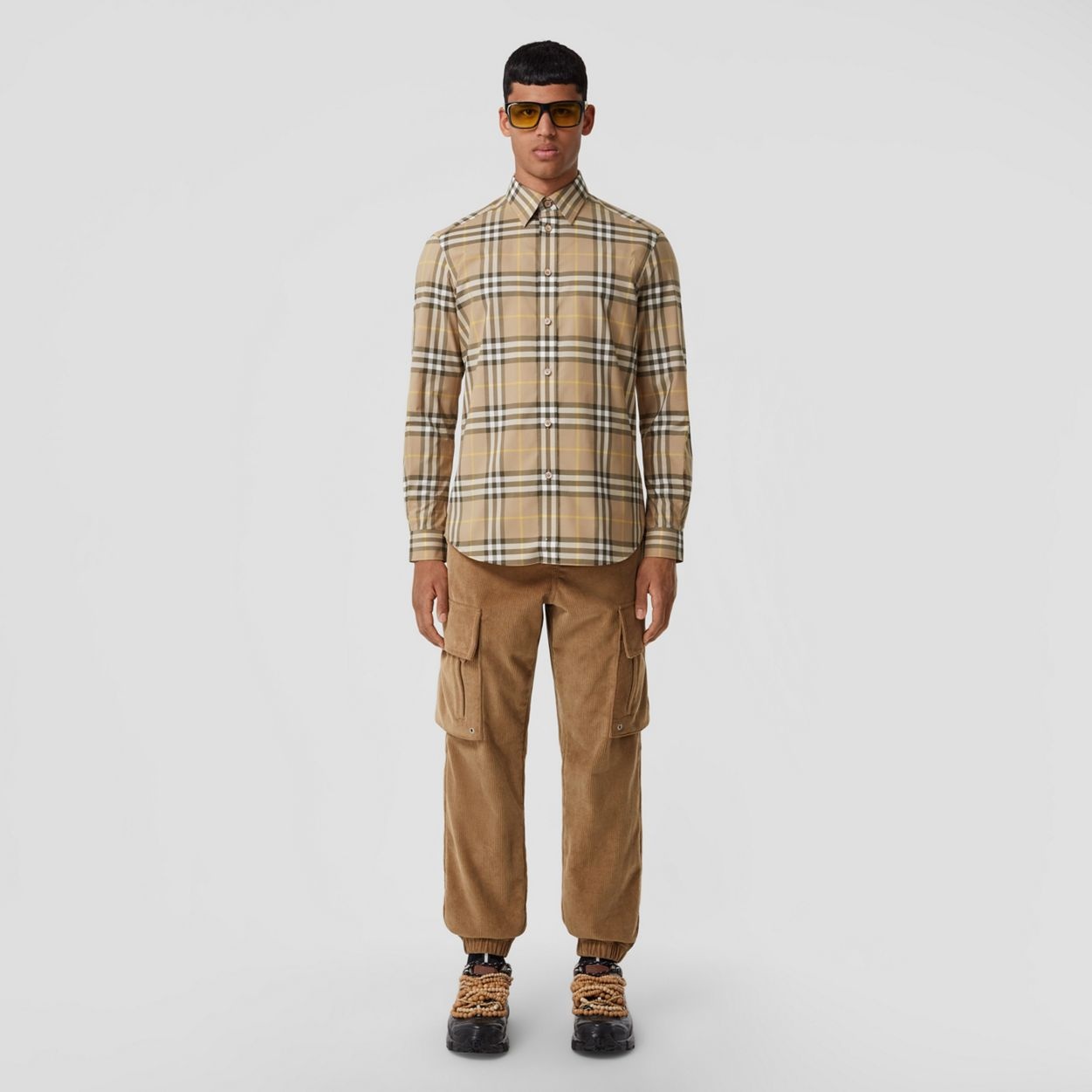 Check Cotton Shirt - 2