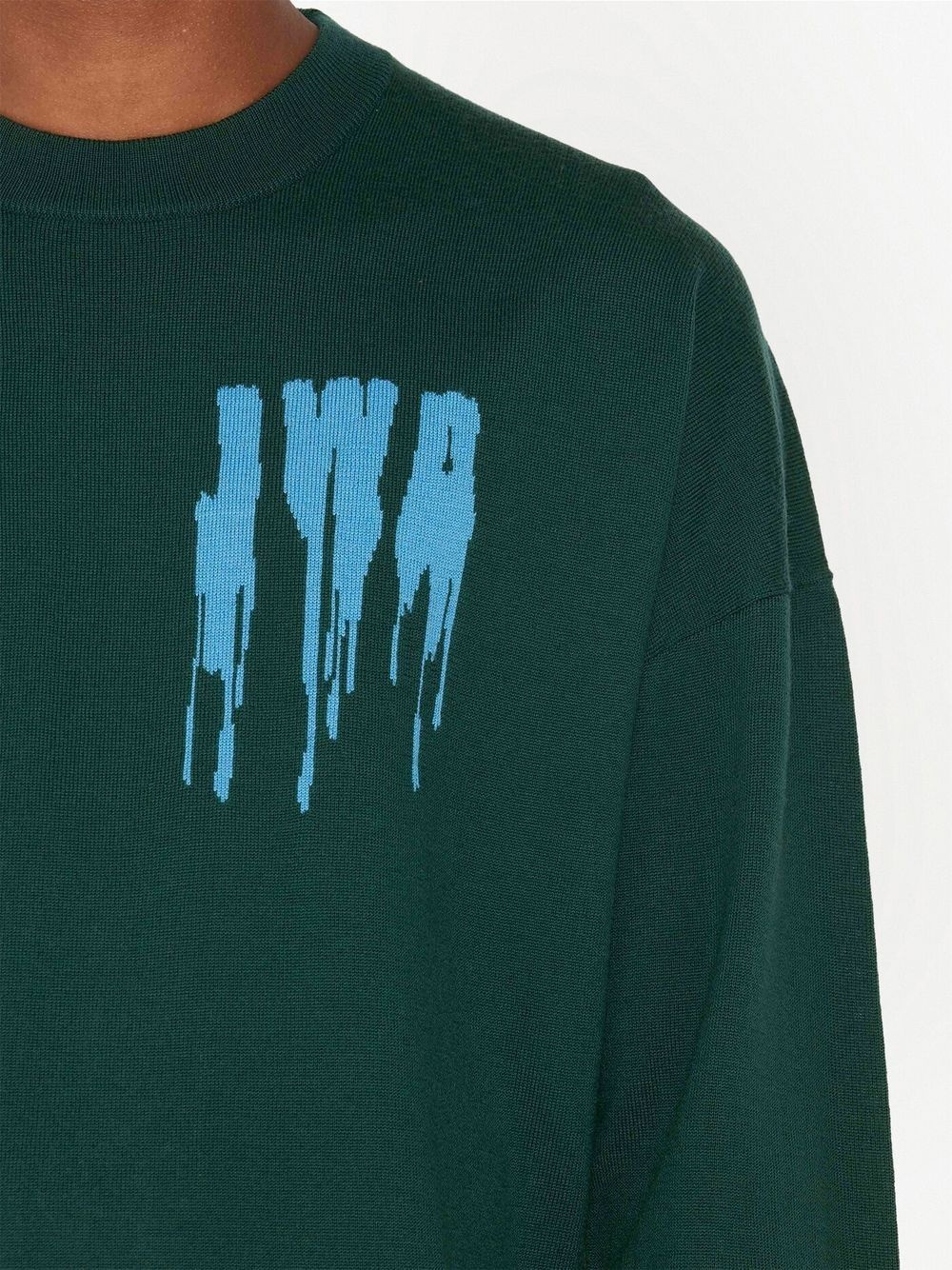 slime-logo crew neck jumper - 5