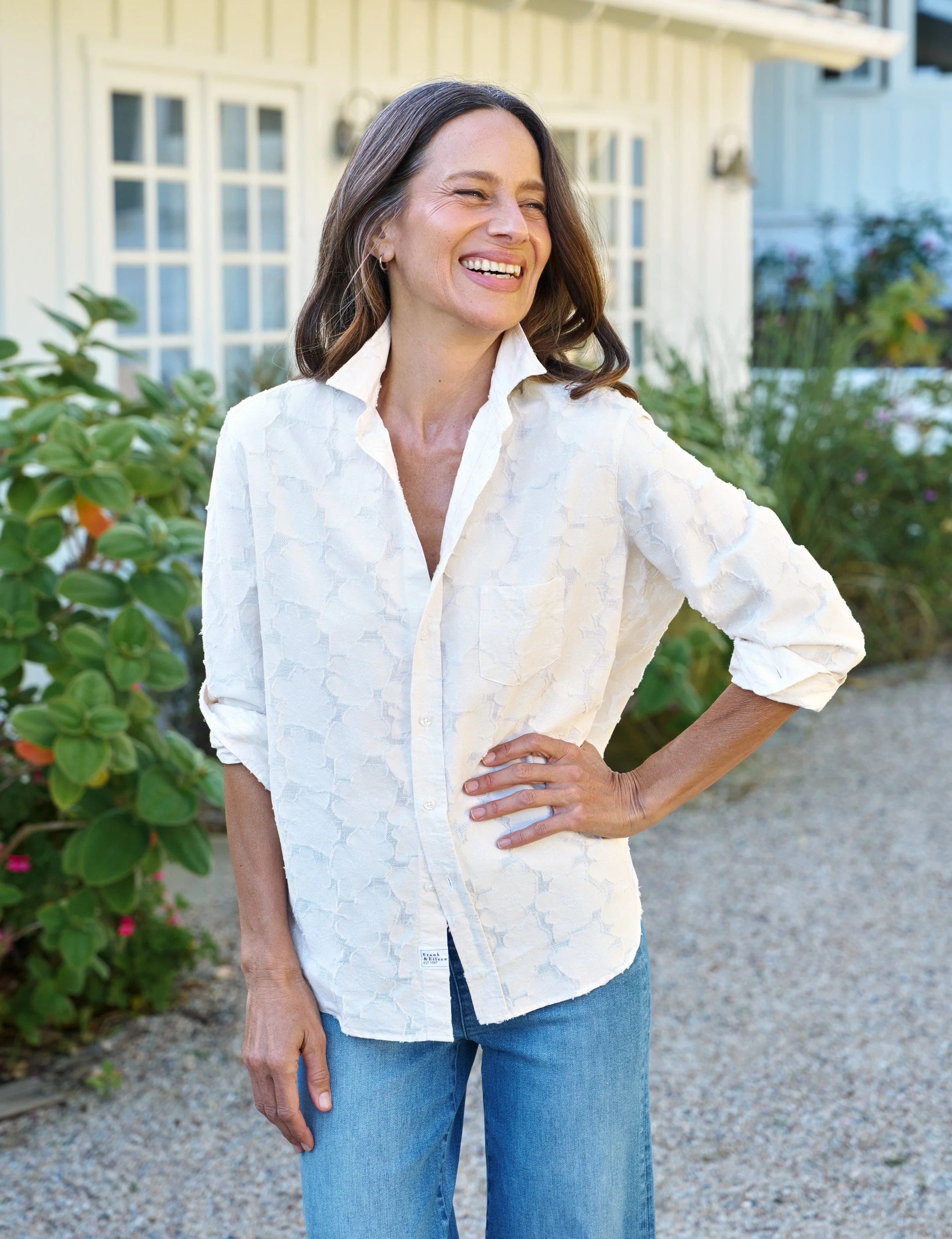 Relaxed Button-Up Shirt - 1