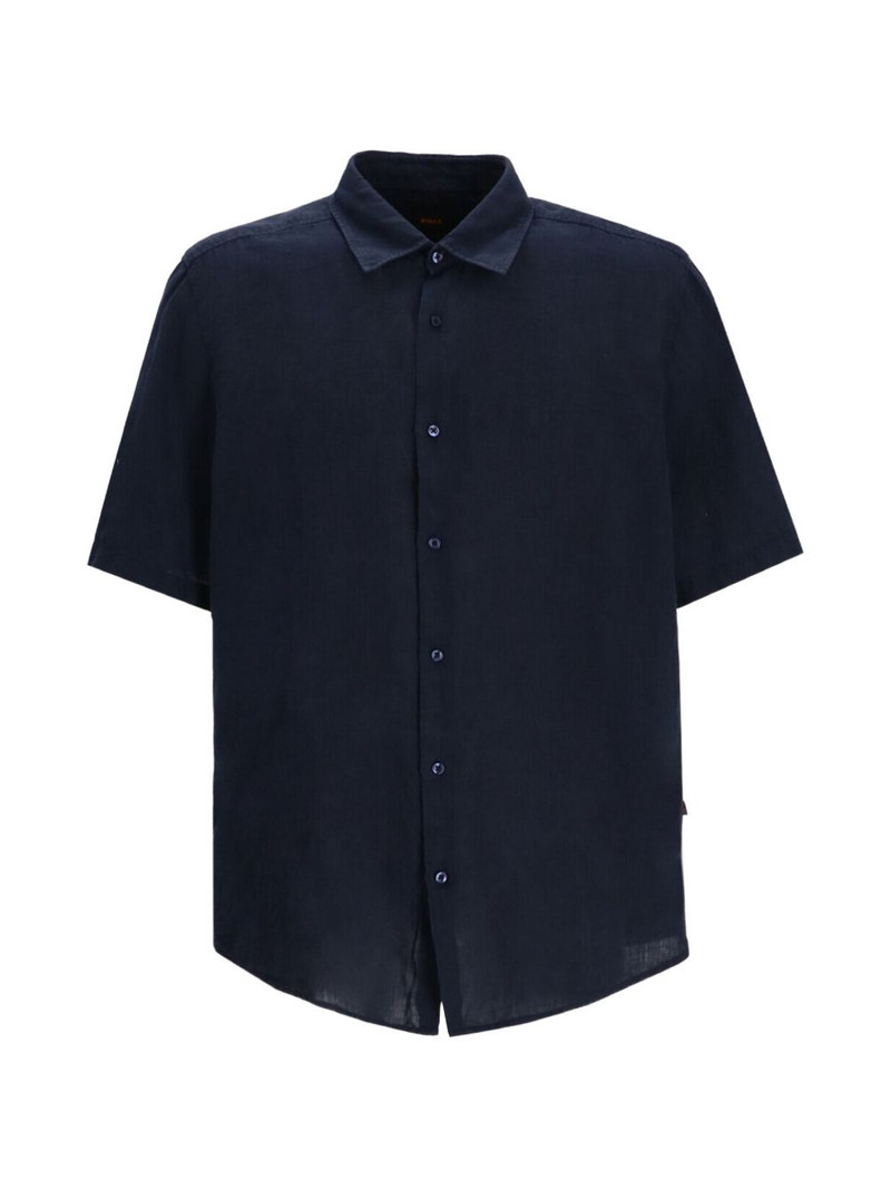 short-sleeved button-down shirt 1