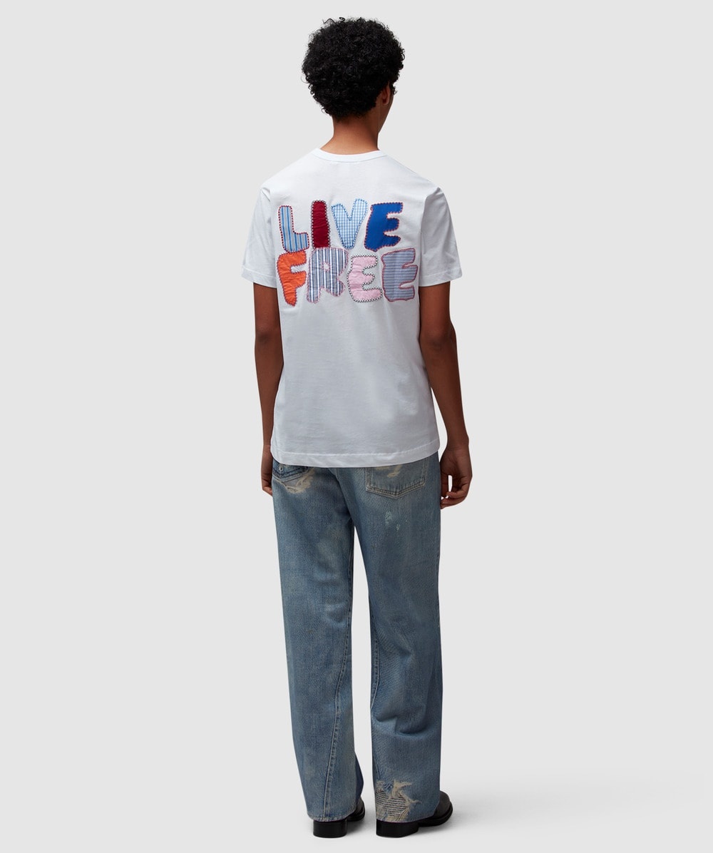 Live free patch t-shirt - 5