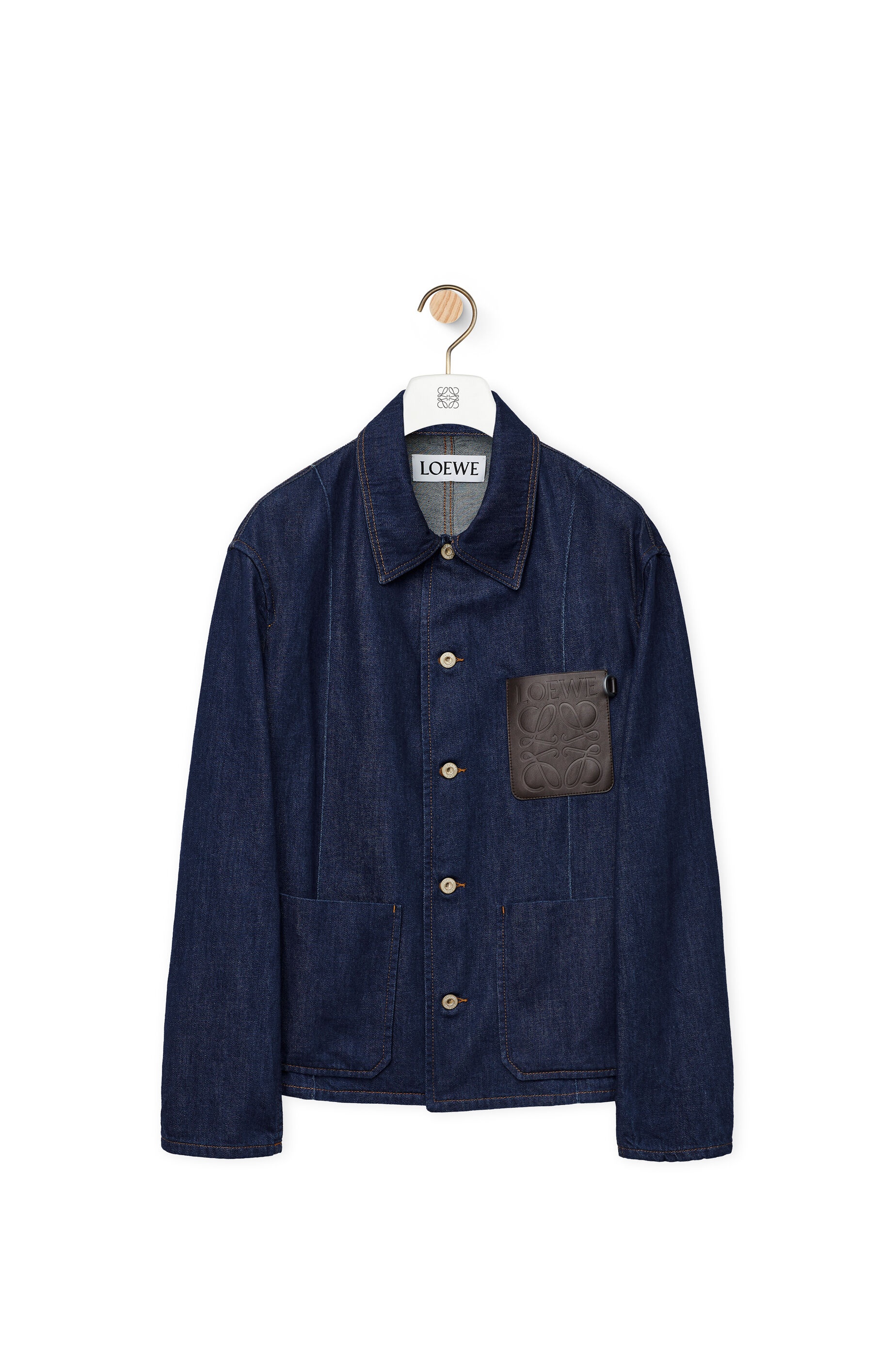 Workwear jacket in denim - 1