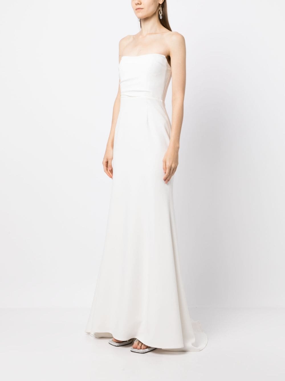 Arlo strapless flared gown - 3