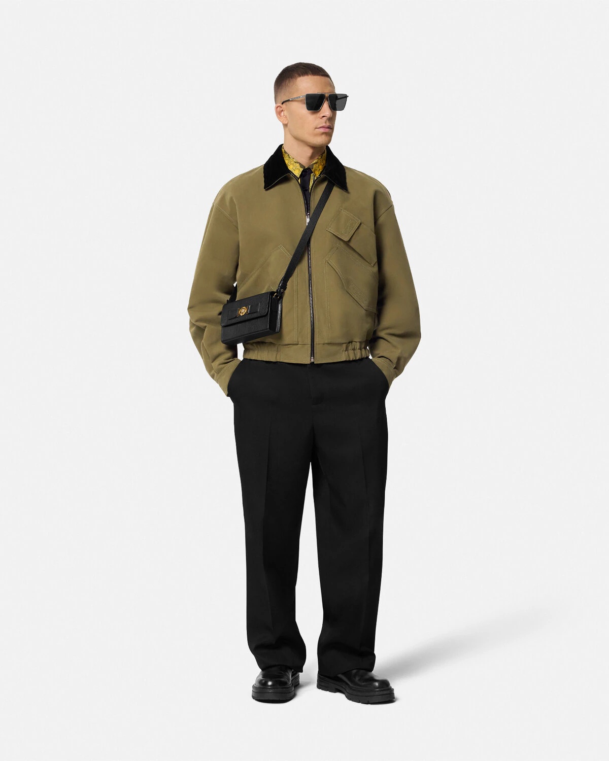 Versace Milano Stamp Blouson Jacket - 2