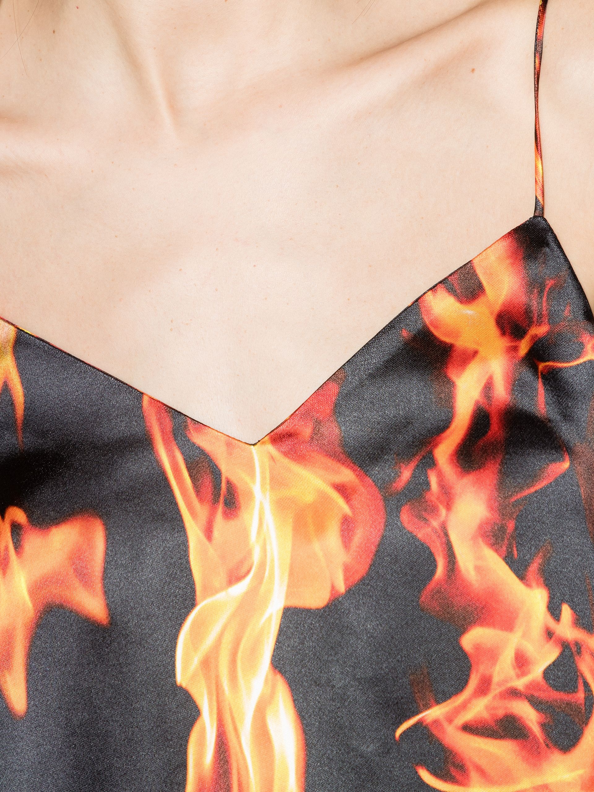 Fire Print Camisole Top - 4