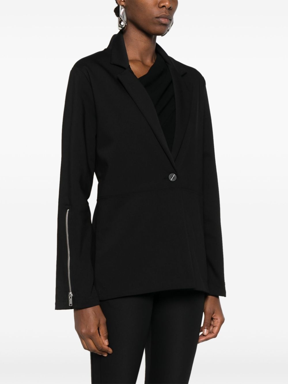 single-breasted blazer - 3