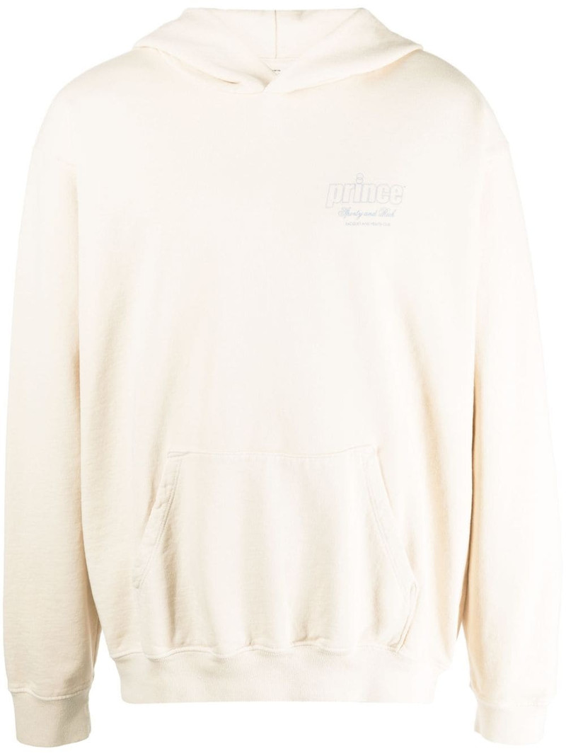 로고 인쇄 면 hoodie 1
