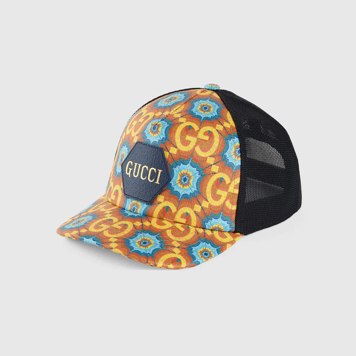 Gucci 100 kaleidoscope print baseball hat - 1