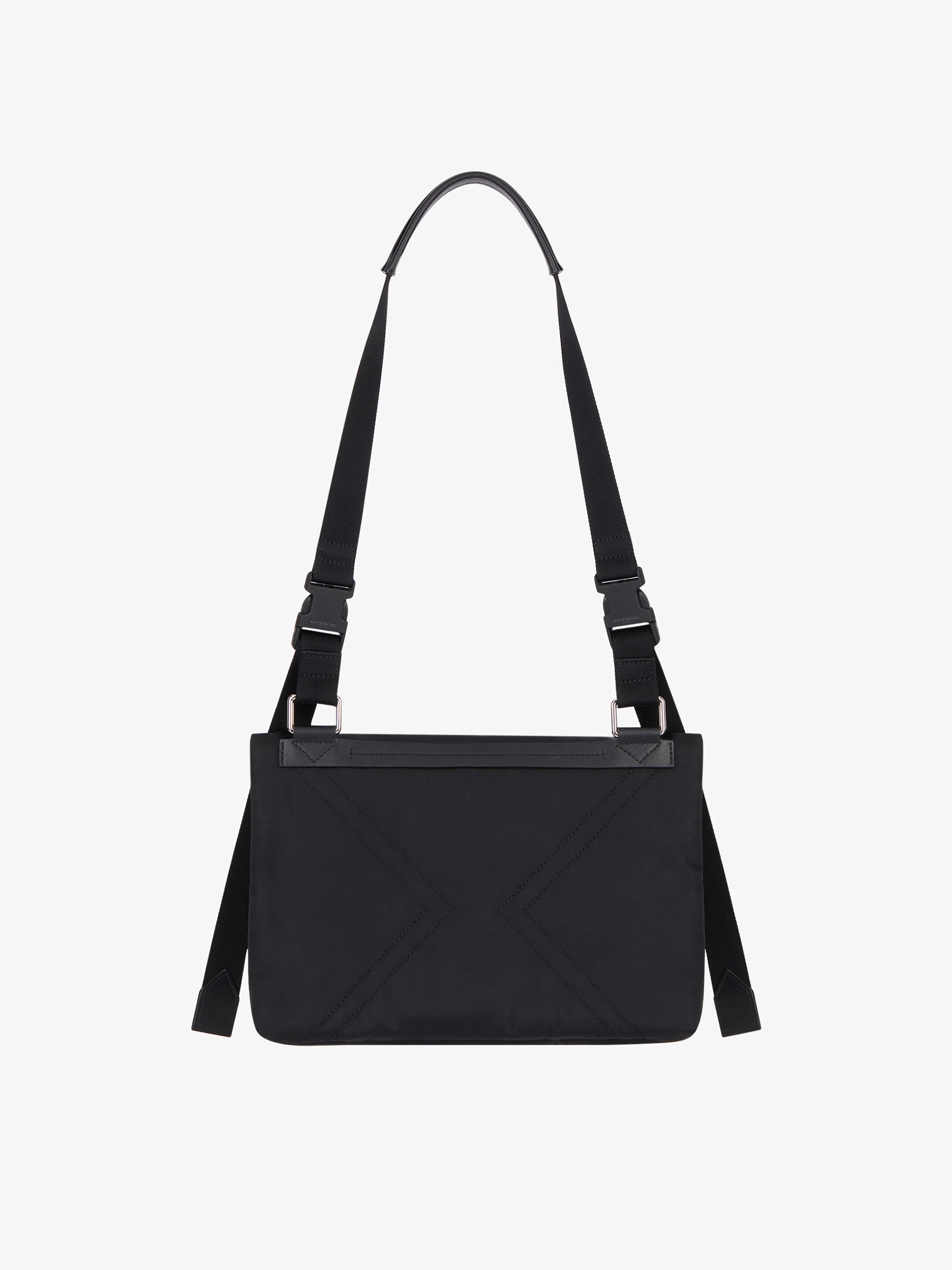 GIVENCHY Downtown flat crossbody bag in nylon - 6