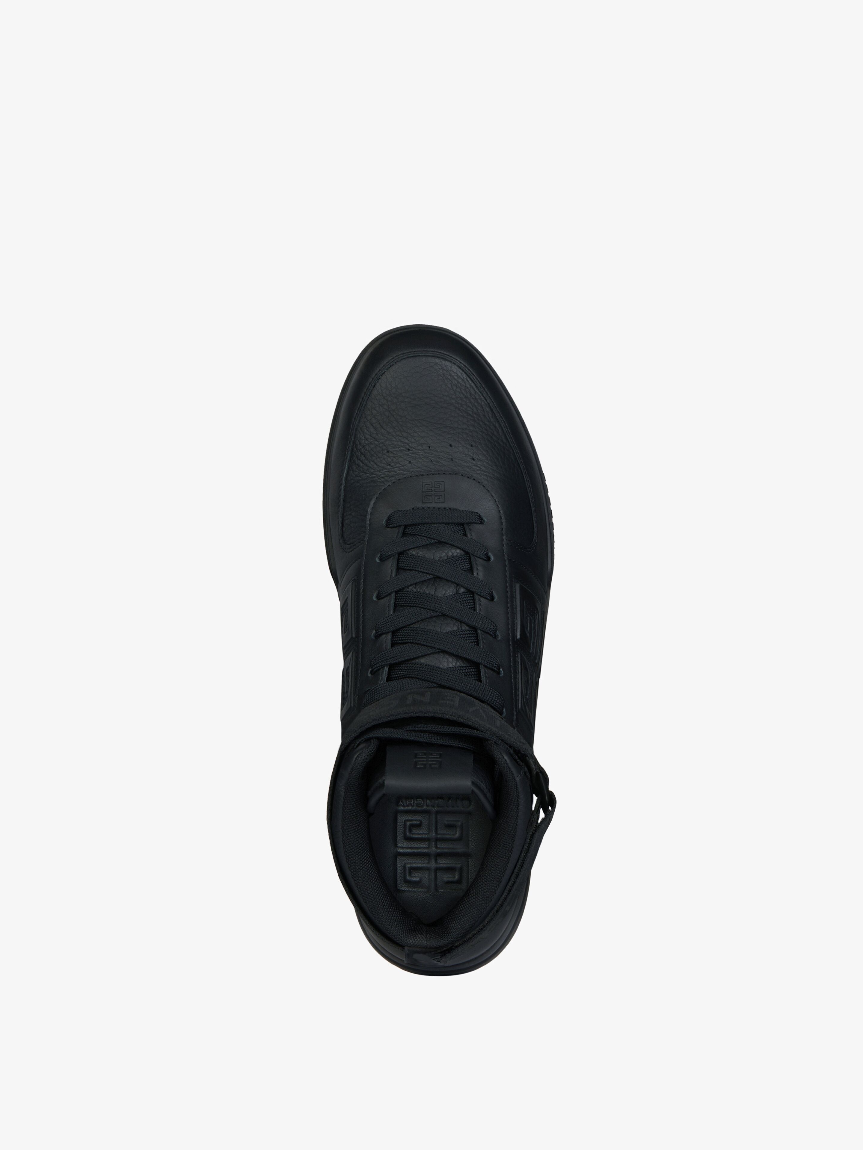 G4 HIGH TOP SNEAKERS IN LEATHER - 4