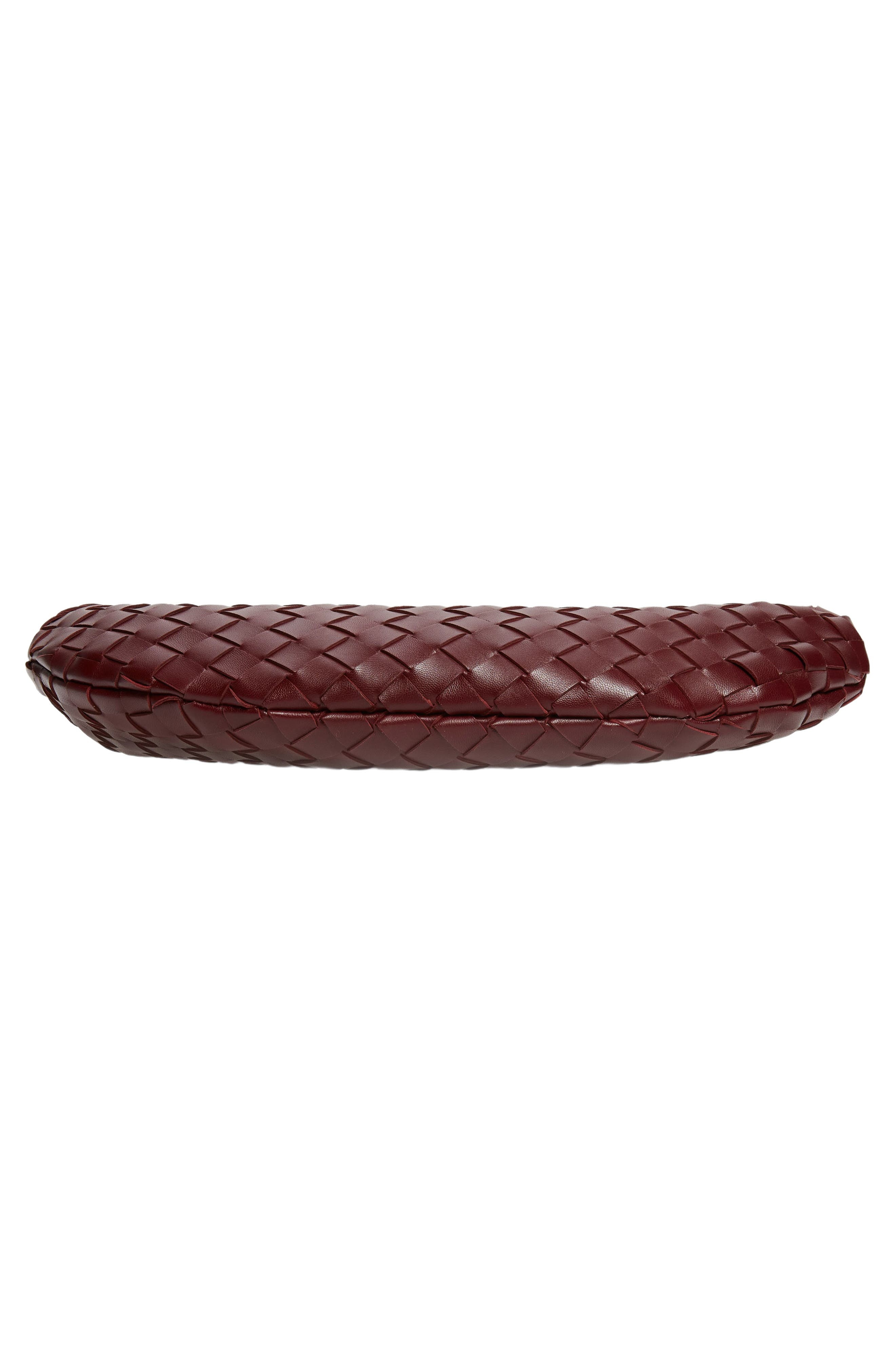 Bottega Veneta Small Sardine Intrecciato Leather Top Handle Bag in Barolo/Brass at Nordstrom - 7