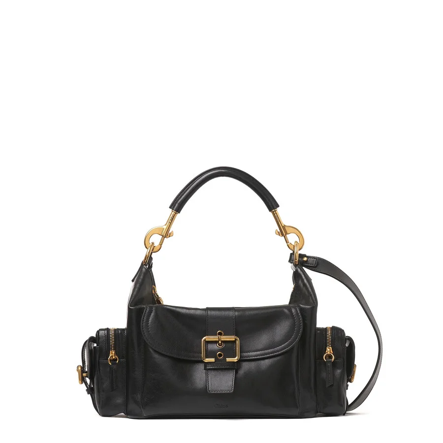 Chloé Medium Double Carry Leather Shoulder Bag - 1