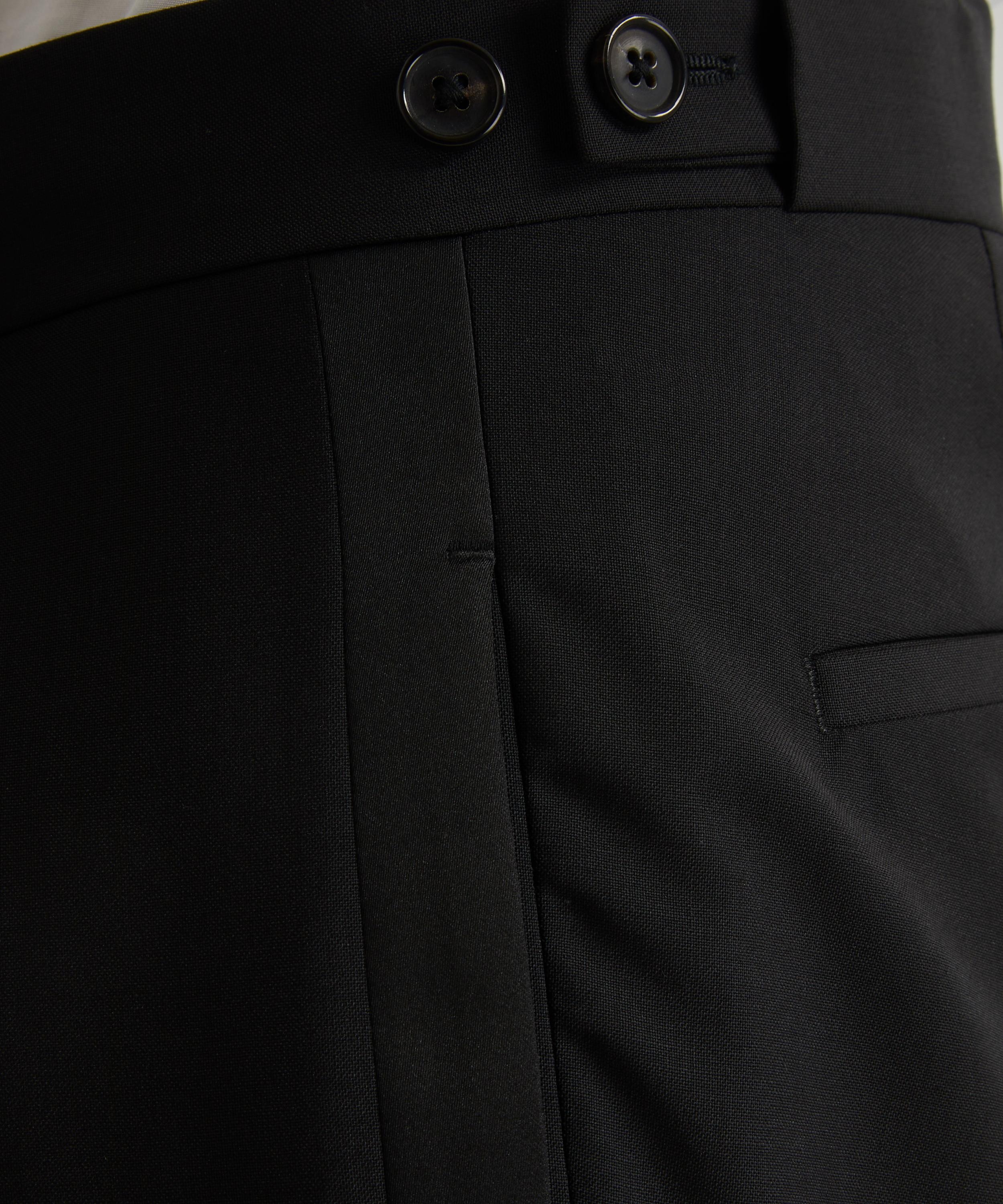 Slim-Fit Wool-Mohair Evening Trousers - 5