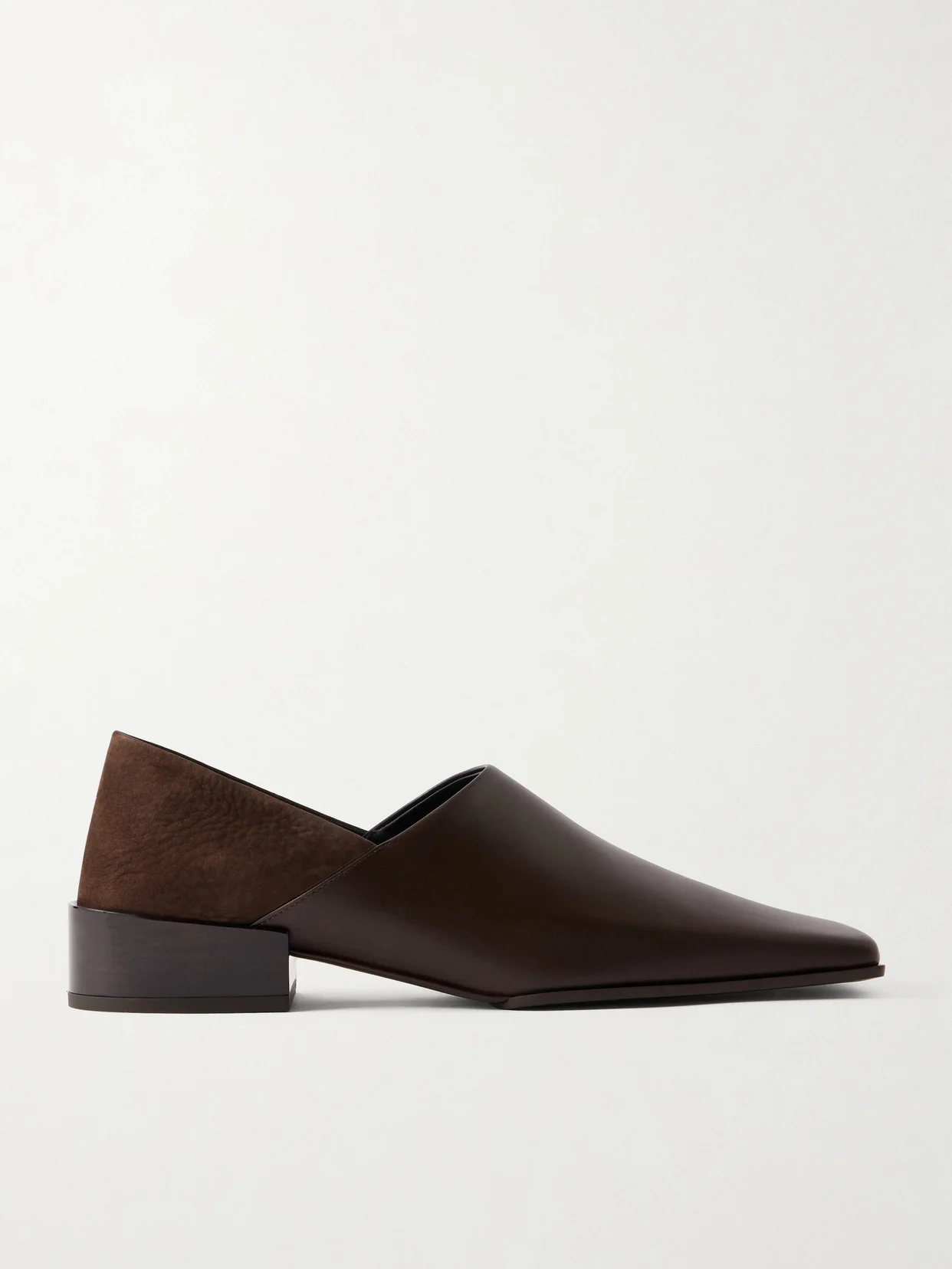 Leather And Nubuck Loafers - 1