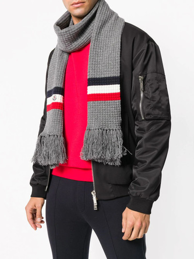 Moncler striped scarf outlook