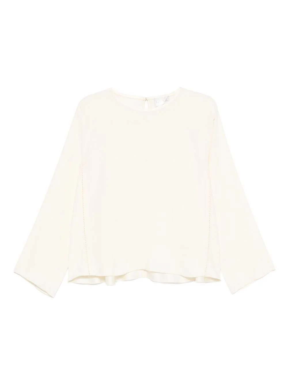 round-neck blouse - 1