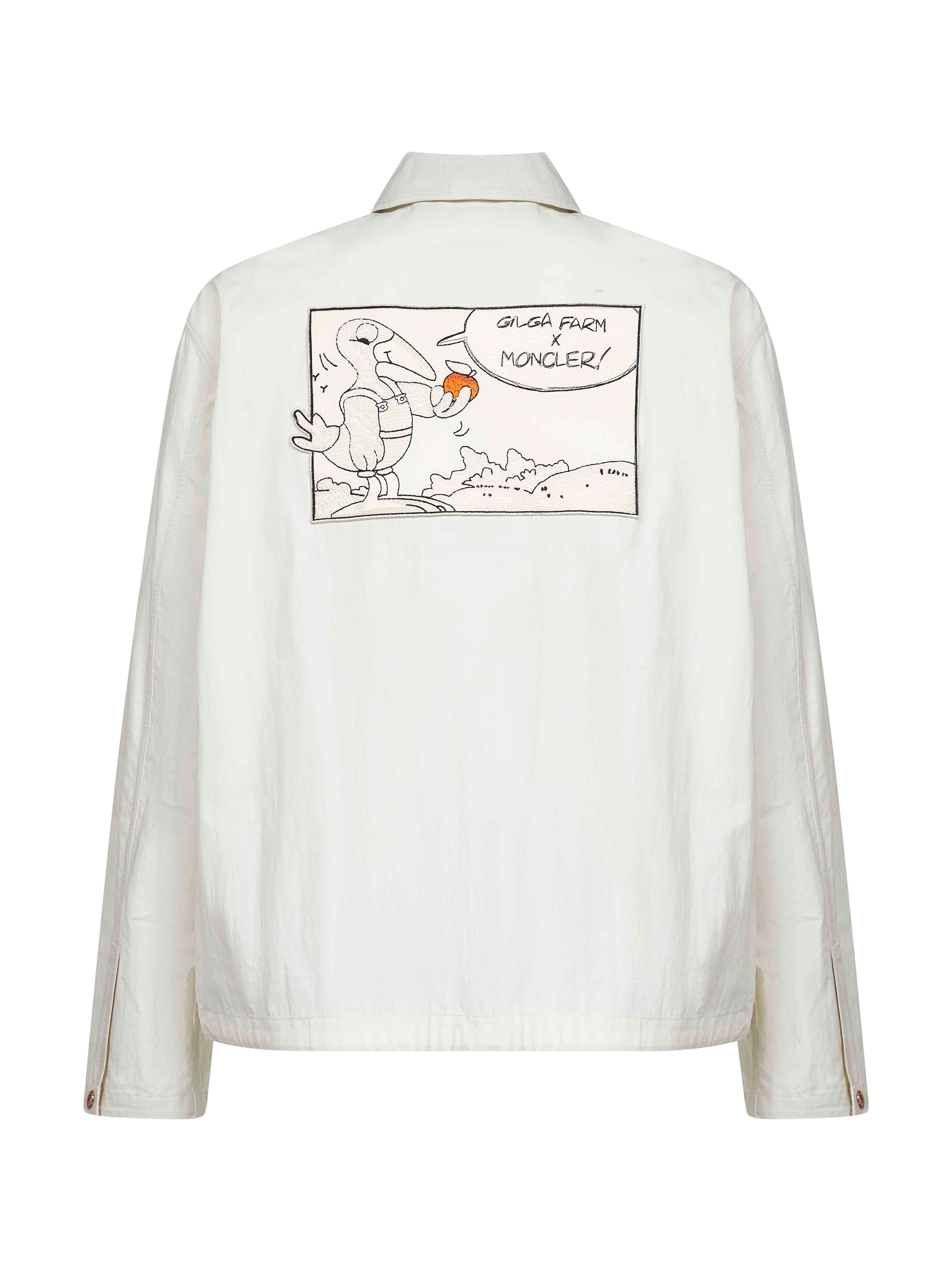 White Moncler x Gilga Farm Satsuma shirt jacket - 2