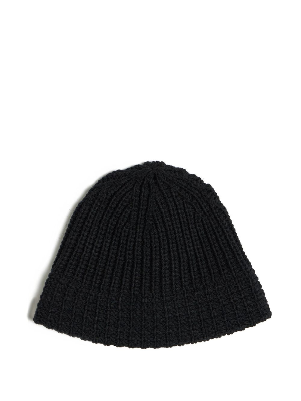 ribbed-knit wool beanie - 1