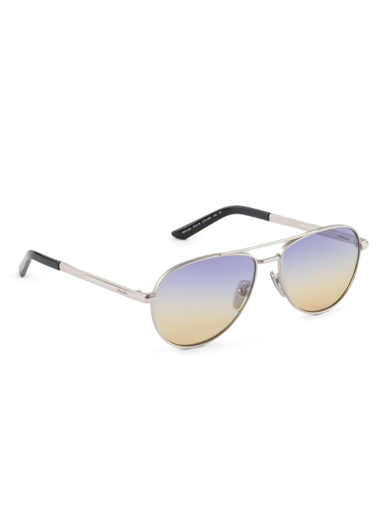 Prada logo-engraved sunglasses outlook
