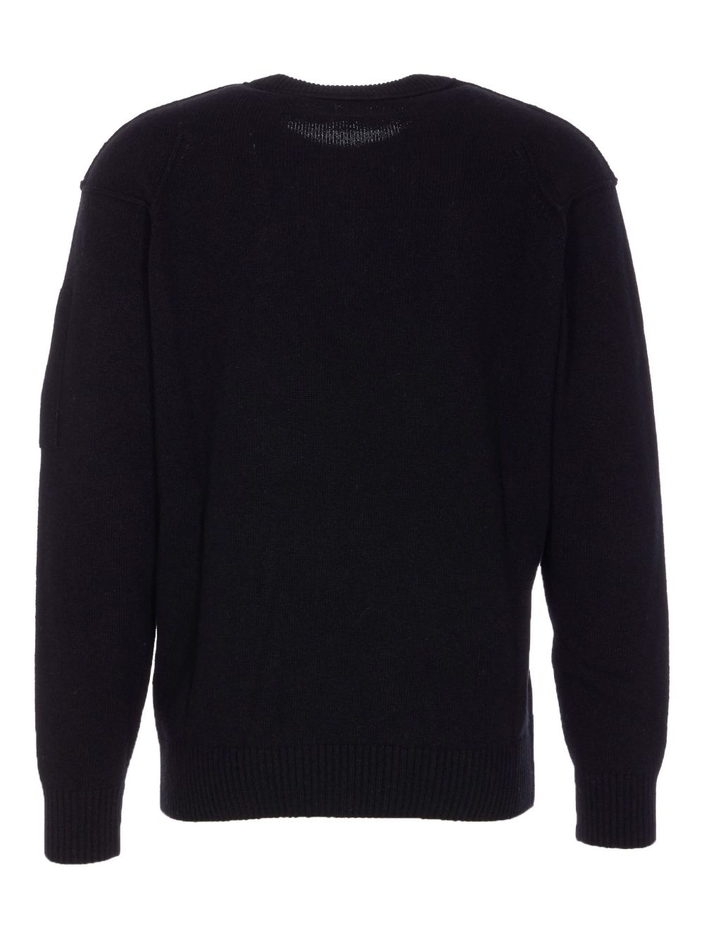 goggle-logo crewneck sweater - 2