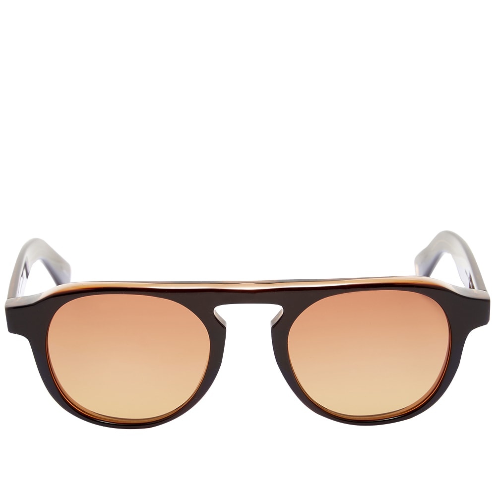 Garrett Leight Harding 49 Amaro Laminate Sunglasses - 2