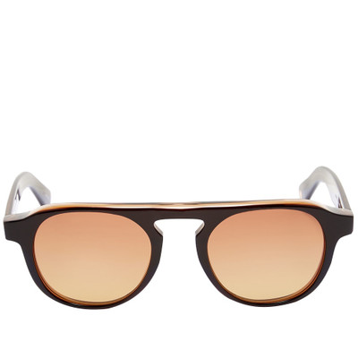 Garrett Leight Garrett Leight Harding 49 Amaro Laminate Sunglasses outlook