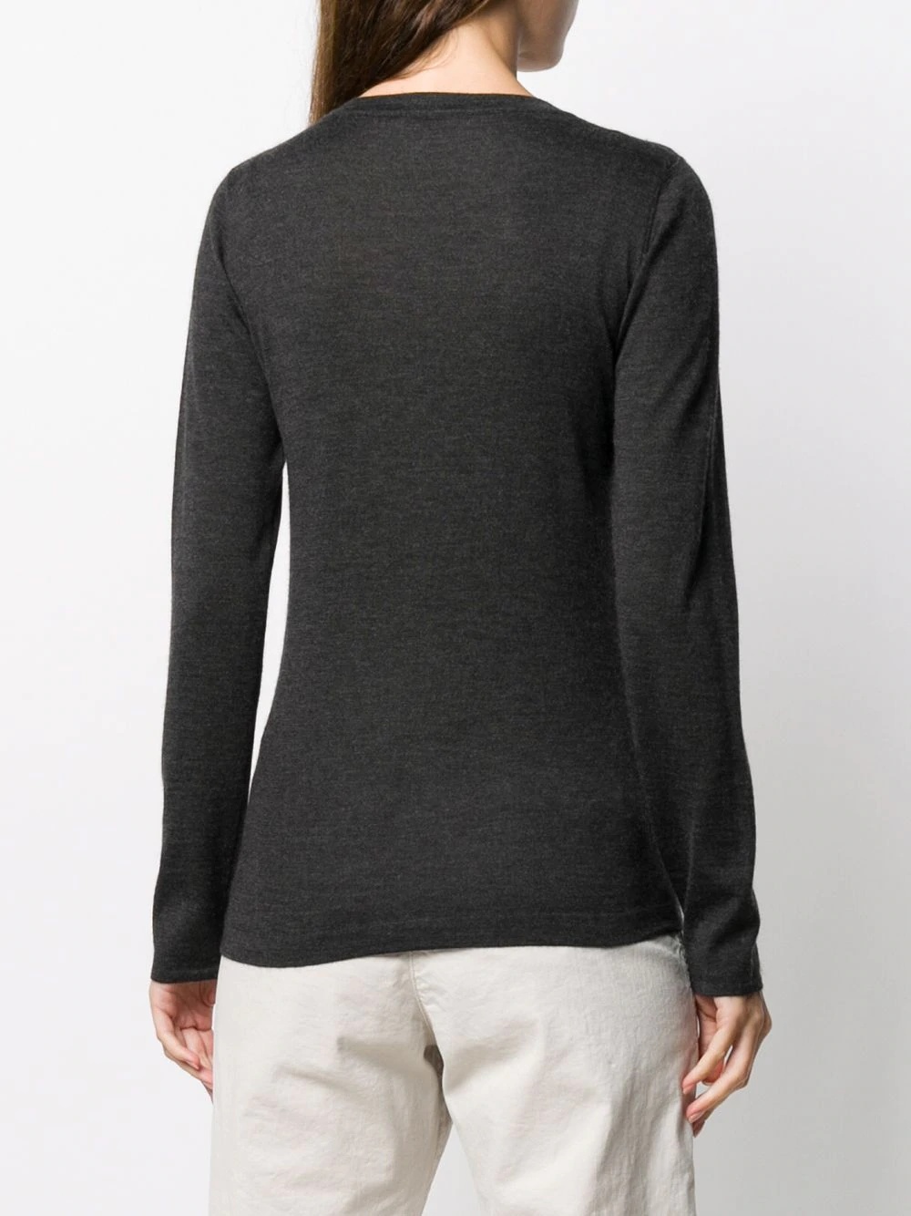 crew neck cashmere jumper - 4