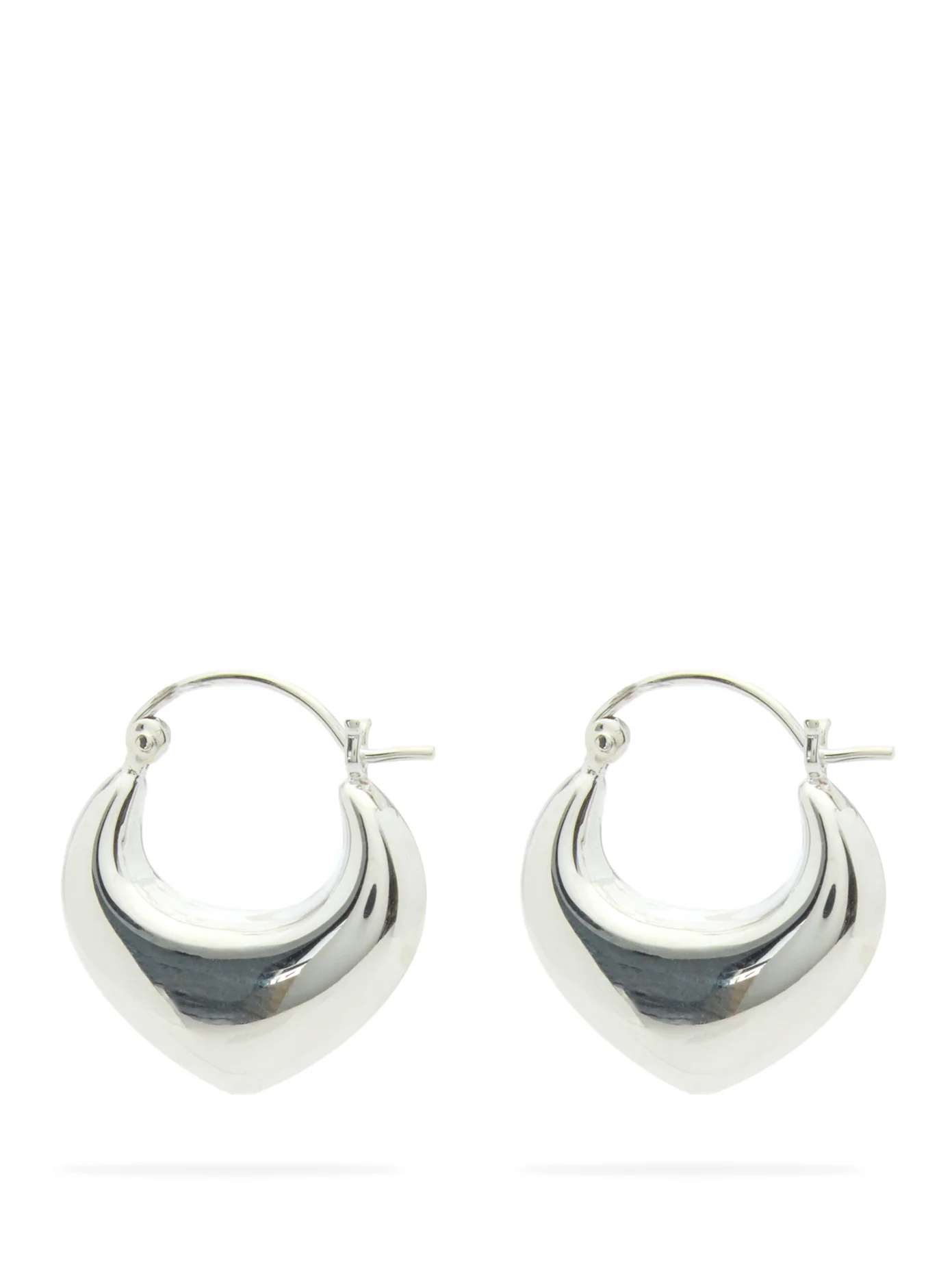 Venetia sterling-silver hoop earrings - 1