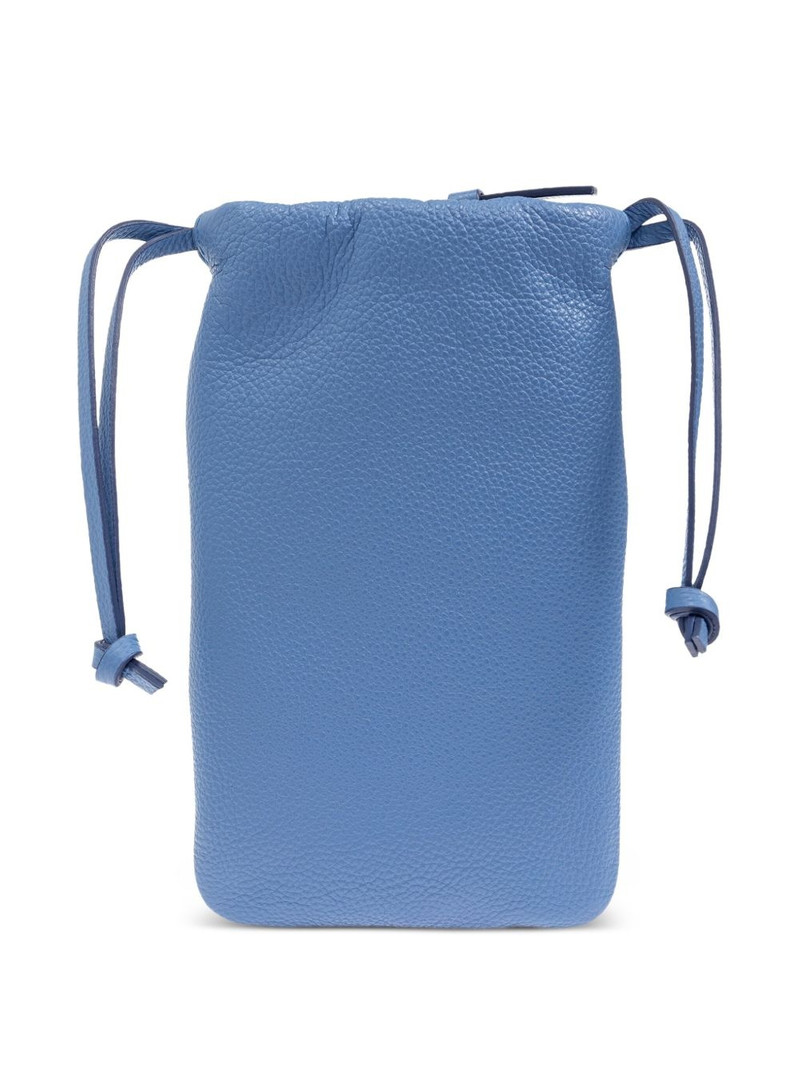 Marni drawstring leather crossbody bag outlook