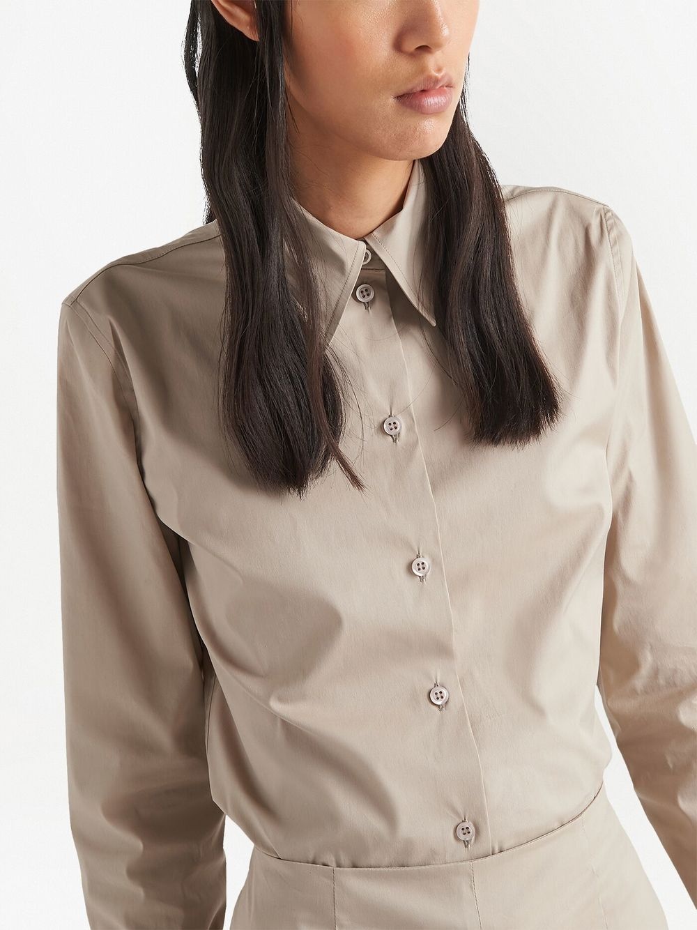 long-sleeve button-up shirt - 4