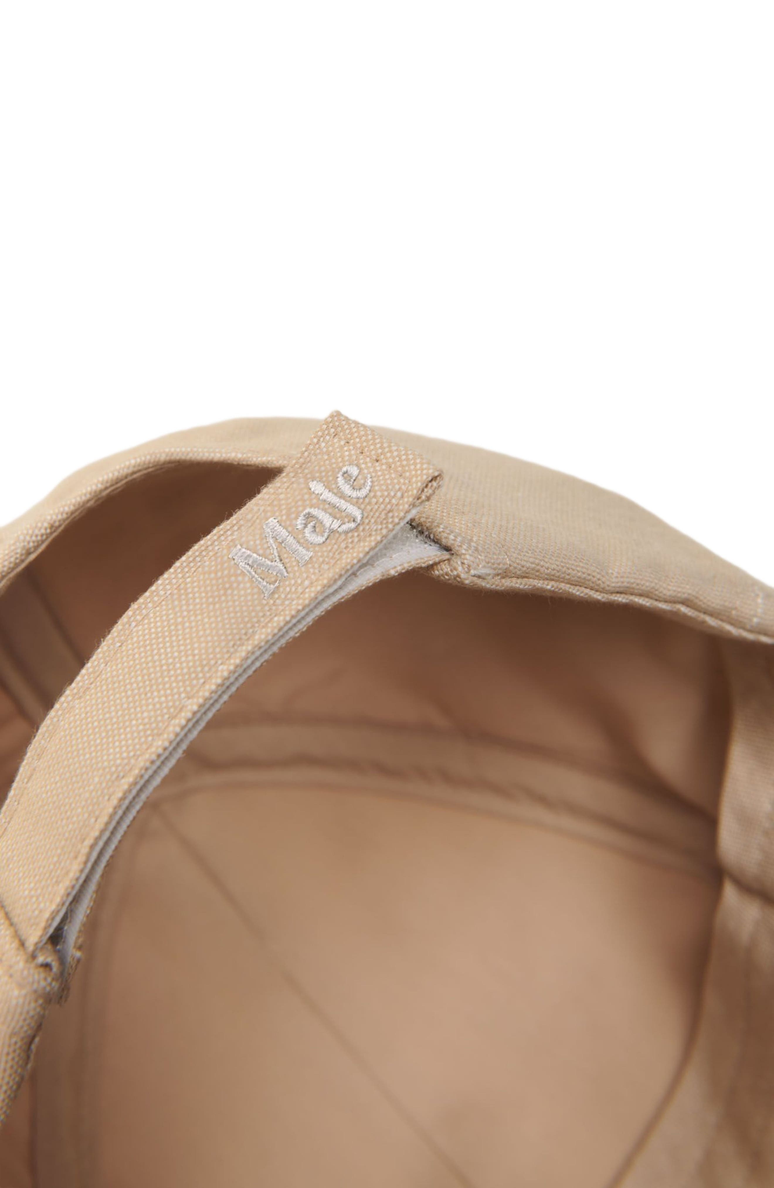 maje Linen cap in Ecru at Nordstrom - 5