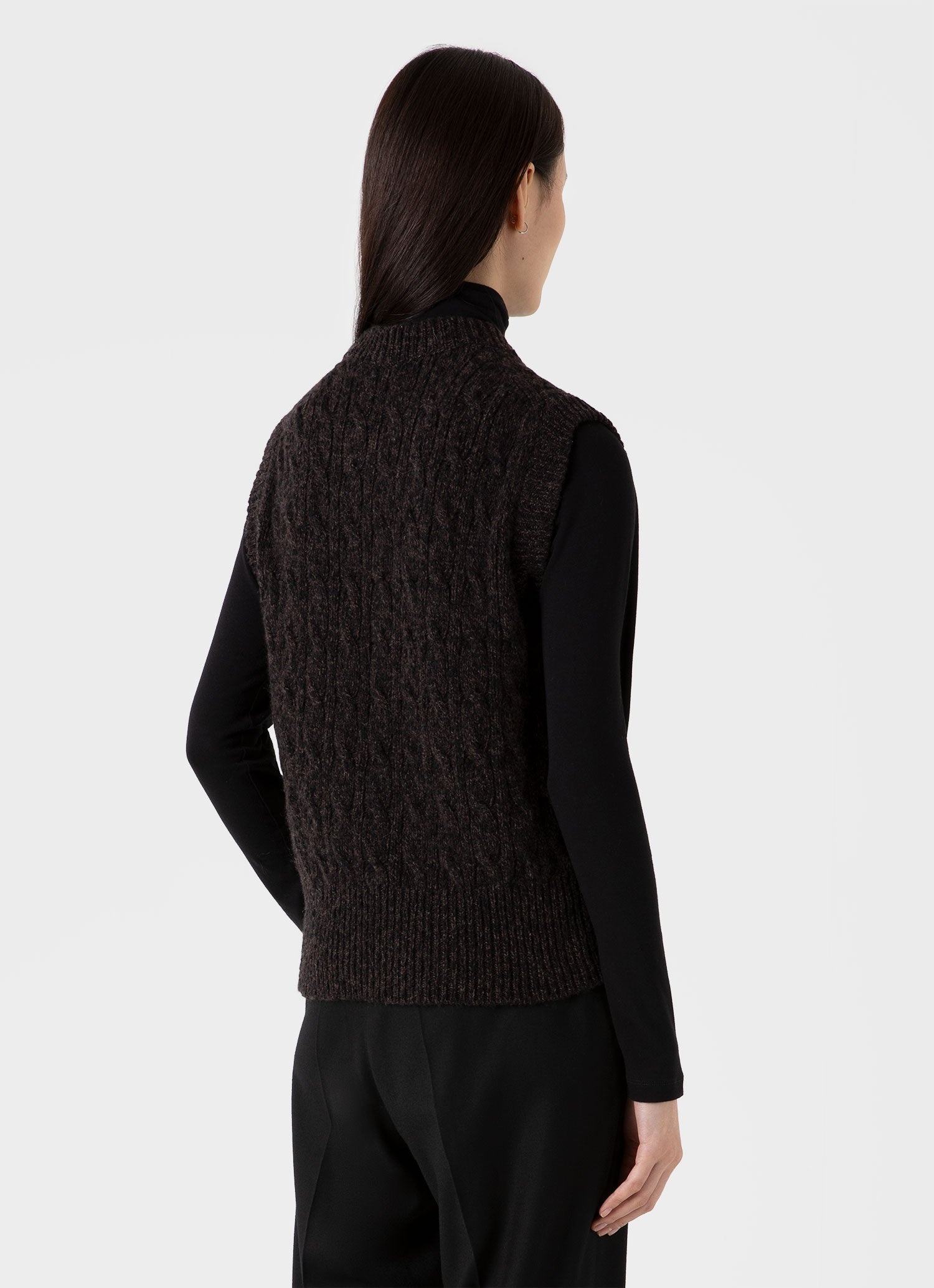 Cable Knit Vest - 3