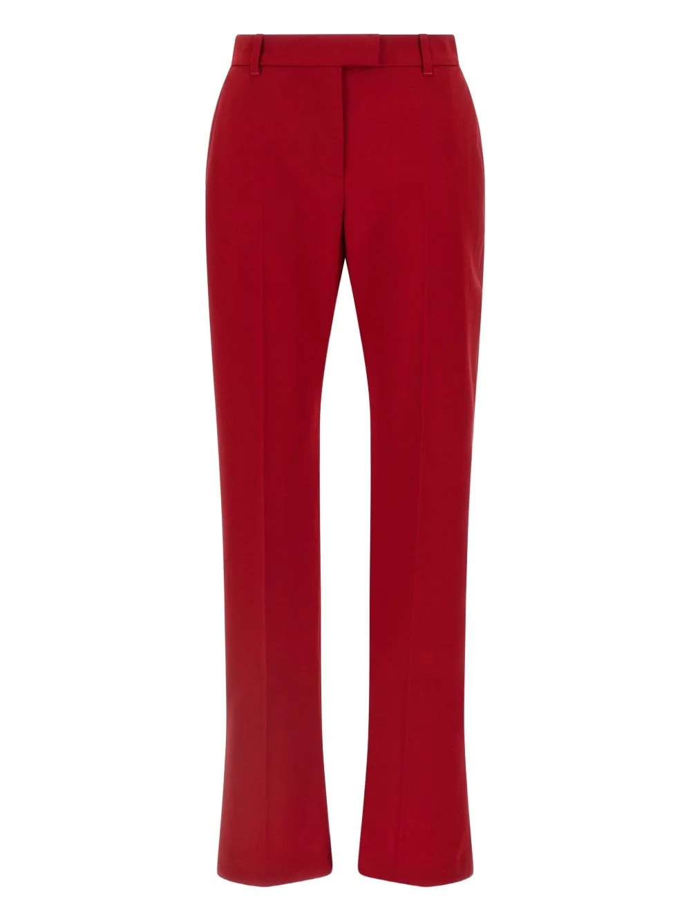 pleated flared trousers - 1