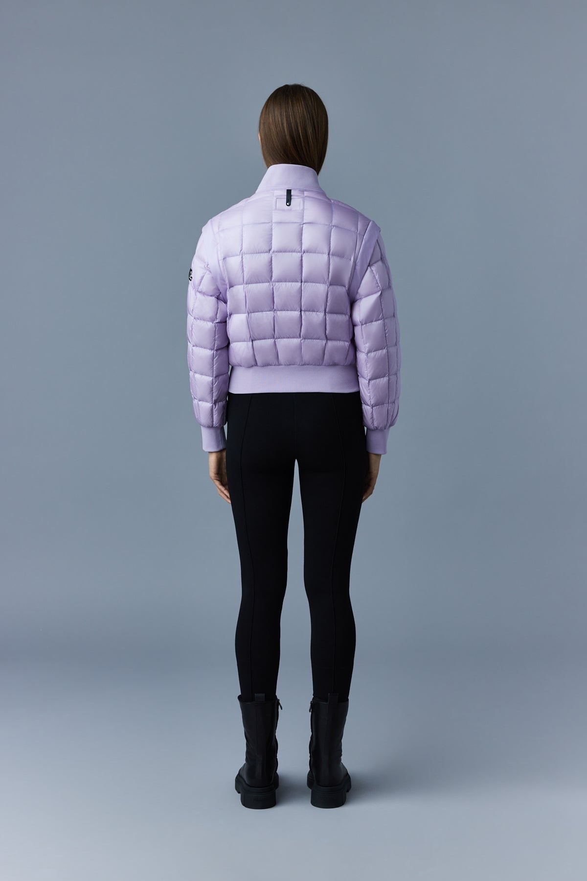 ANI 2-in-1 recycled E3-Lite down bomber jacket - 4