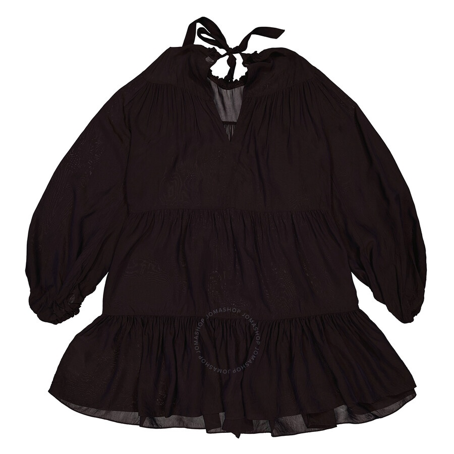 3.1 Phillip Lim Ladies Purple Short Gathered Dress - 6